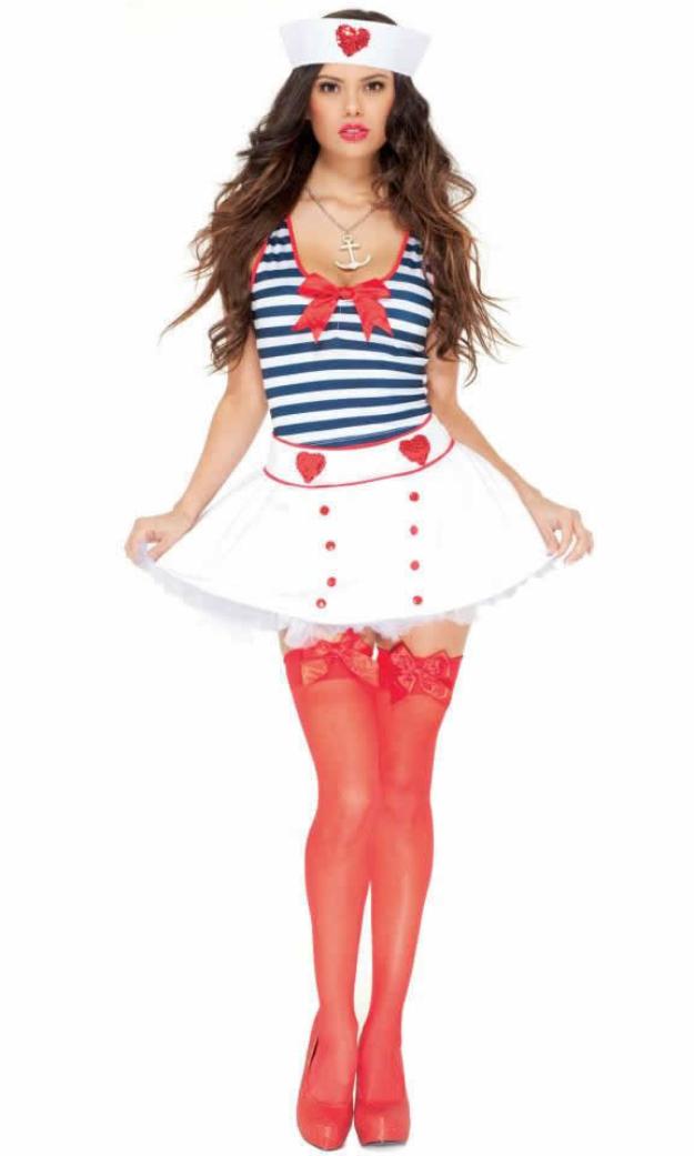 Adult Sexy Sailor Costume - All Hands on Deck